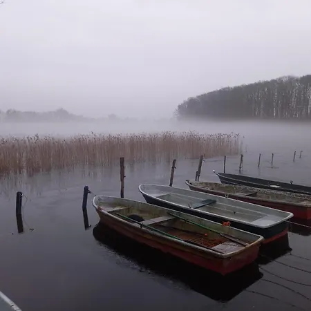 Nyaraló Schwandt-ein Mit Wasserblick, Ruderboot Auf Anfrage Rosenow