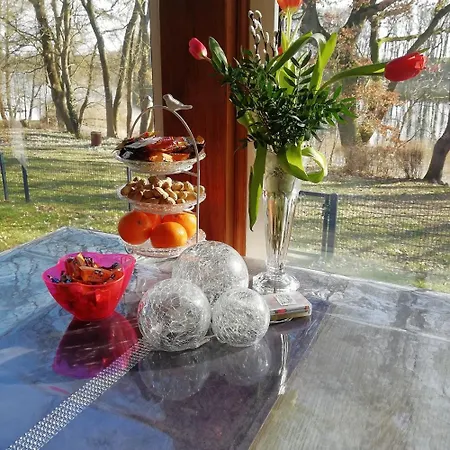 Schwandt-ein Mit Wasserblick, Ruderboot Auf Anfrage Nyaraló Rosenow