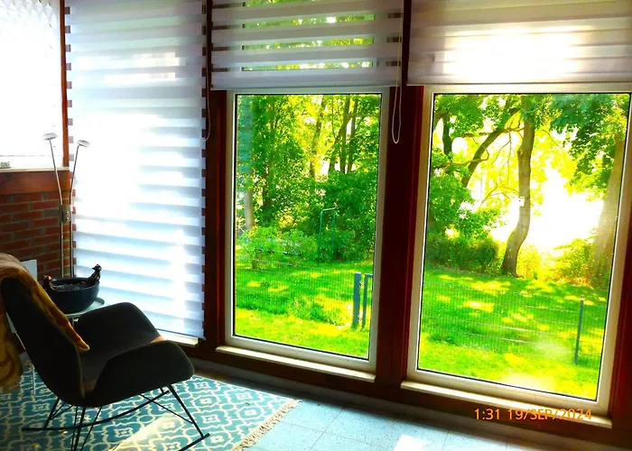 Schwandt-ein Mit Wasserblick, Ruderboot Auf Anfrage 別荘 Rosenow